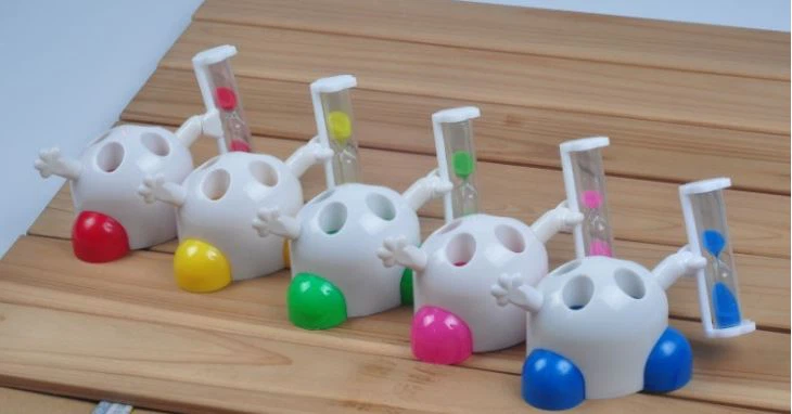 colorful children's toothbrush timer